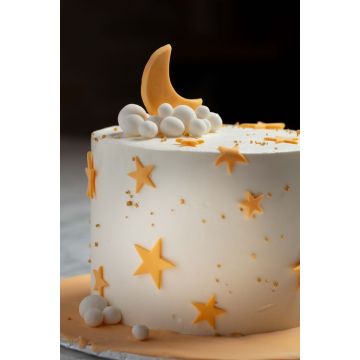 Baby Moon Star Cake 