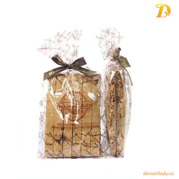 Chocolate Almond Biscotti (12 Pieces)