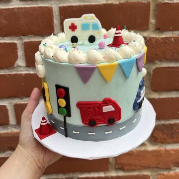 Cute Cars Cake